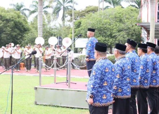 Asisten I Setkab Kukar Tekankan Sinergi Pusat dan Daerah di Hari Otda